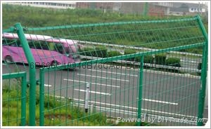 湖北隨州公路護欄/雙邊絲圍欄/湖北鋼絲網 5