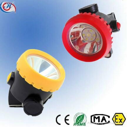 Rechargeable  Li- ion battery caplamp