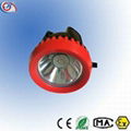 Rechargeable  Li- ion battery caplamp 5