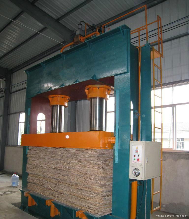 2016 hydraulic cold press machine woodworking panel cold press 5
