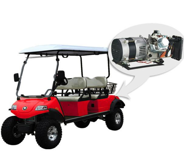 Hybrid Generator Hunting Golf Cart with Basket (DEL2042D-H)