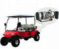 Hybrid Generator Hunting Golf Cart with