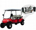 Hybrid Generator Hunting Golf Cart with Basket (DEL2042D-H)
