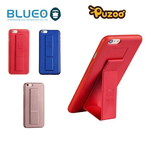 Puzoo ultra thin PU multifunction for iPhone 6/6S Plus smart phone case