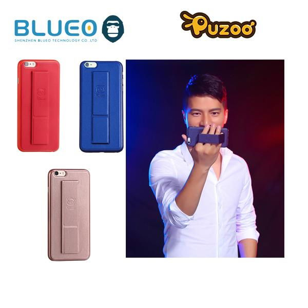 Puzoo ultra thin PU multifunction for iPhone 6/6S Plus smart phone case 2