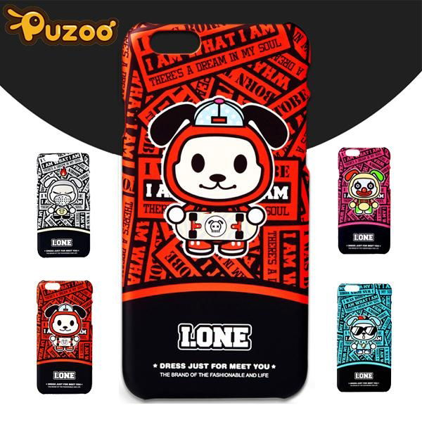 PUZOO IONE high quality PC mobile phone cover for iphone 6/6s Plus 4