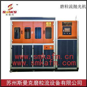 One item automatic circulating fluid polishing machine