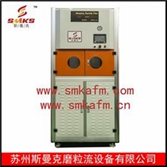 Abrasive flow polishing machine