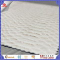 wholesale scale pattern pvc faux embossed leather fabric for making bags 3