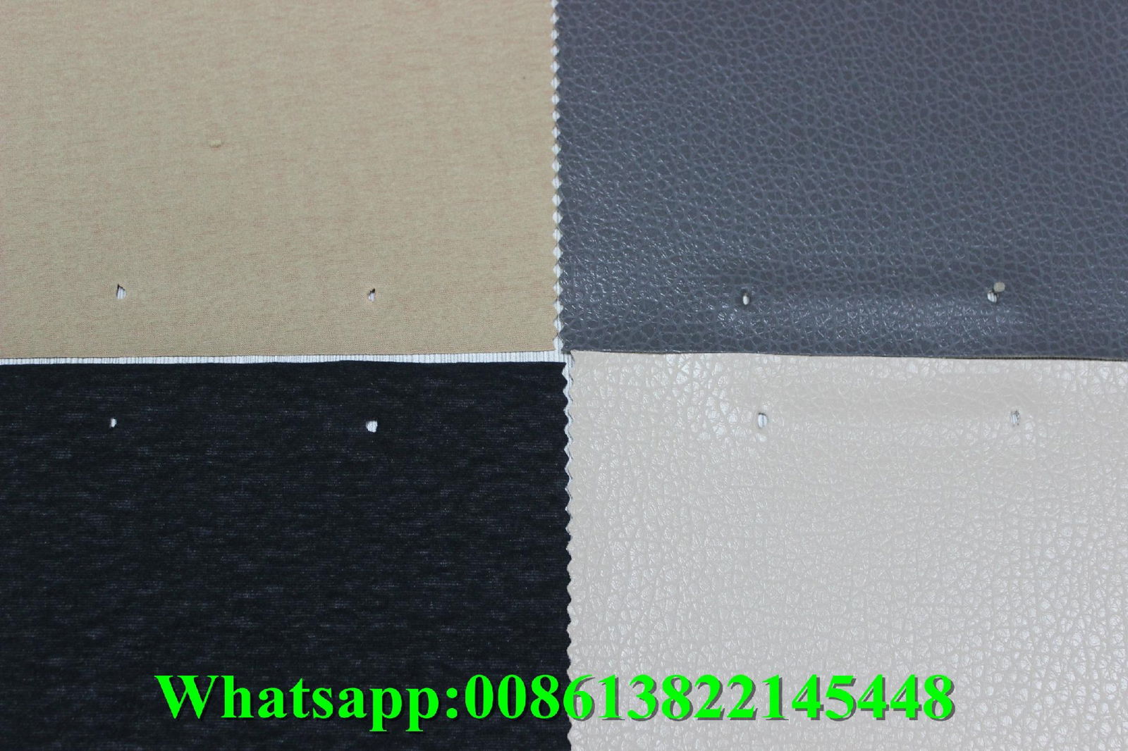 Comfortable high quality pvc microfiber synthetic car seat covers leather 2
