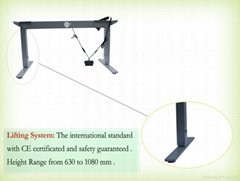 Electric Height Adjustable Sit Stand Desk