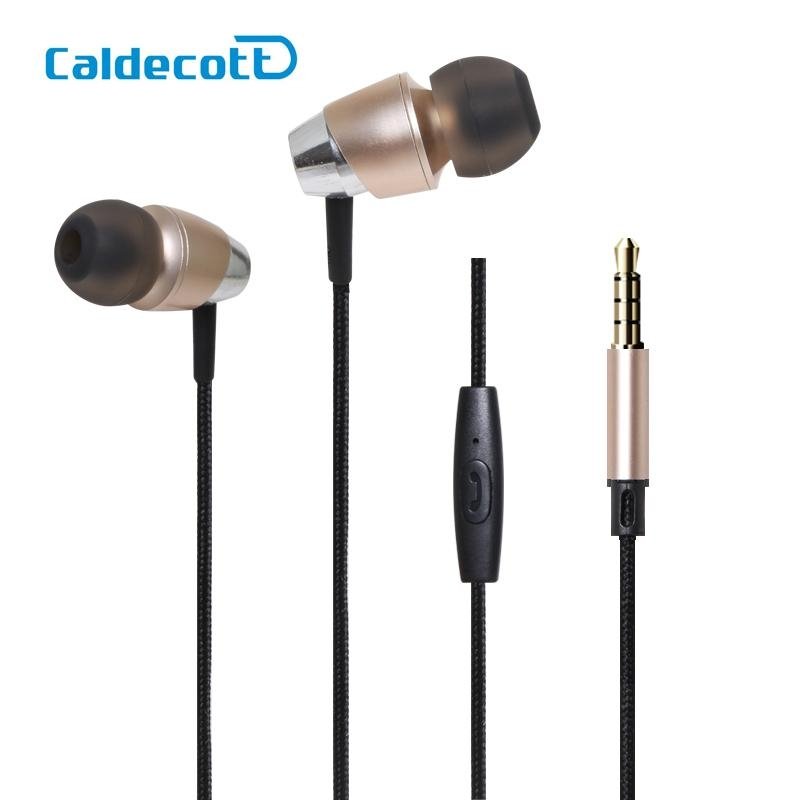 KDK cheaper Metal wired earphone, in-ear style stereo headset with mic  5