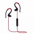 Noise cancelling sports wireless handsfree in ear bluetooth headphones BT008 2