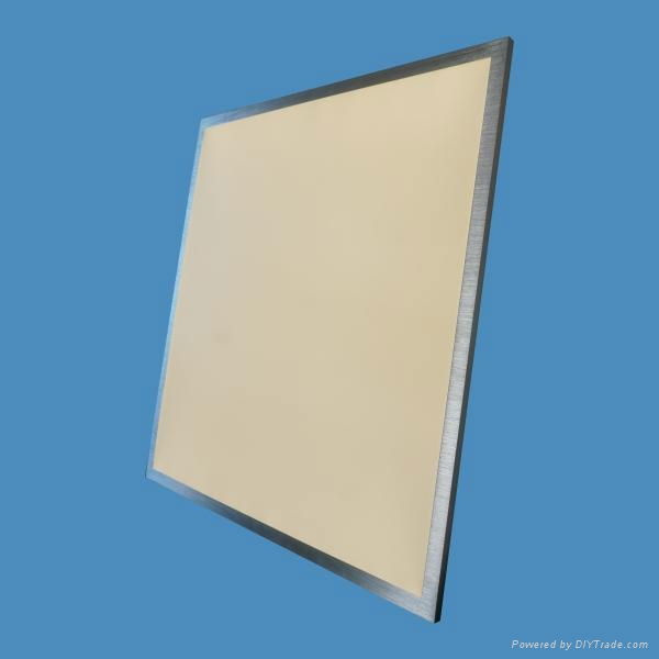 LED panel light with painted frame 2