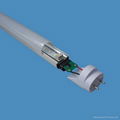 High transmittance T8 LED tube housing 1