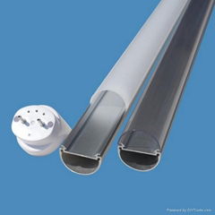 T8 LED tube light housing with UL and CE