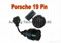19pin to 16 Pin OBD2 Cable for Porsche