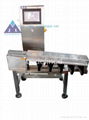 High accuracy weight sorting machine checkweigher JLCW-1000-6D 2