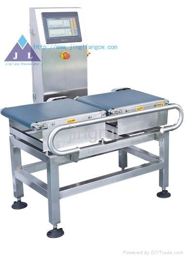 Automatic  high speed belt scales checkweigher JLCW-10