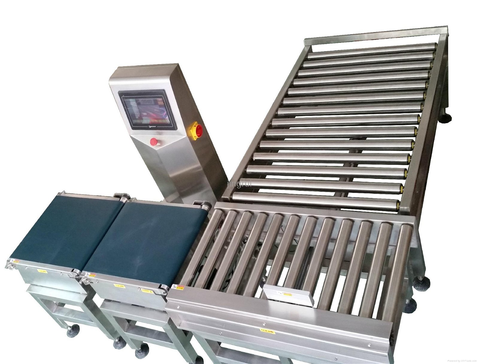 High accuracy online weighing manufacturer checkweigher JLCW-100K 5