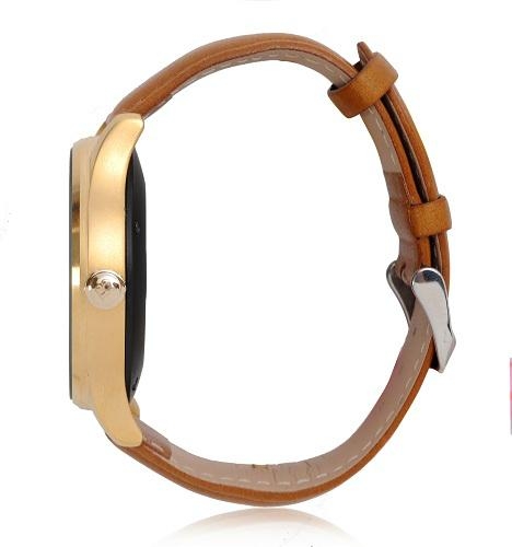 Leather Band Bluetooth Smart Watch compatiable with Both Ios & And 2