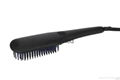 2016  Black Electric Hair Straightening Brush with Ceramic Coating 3