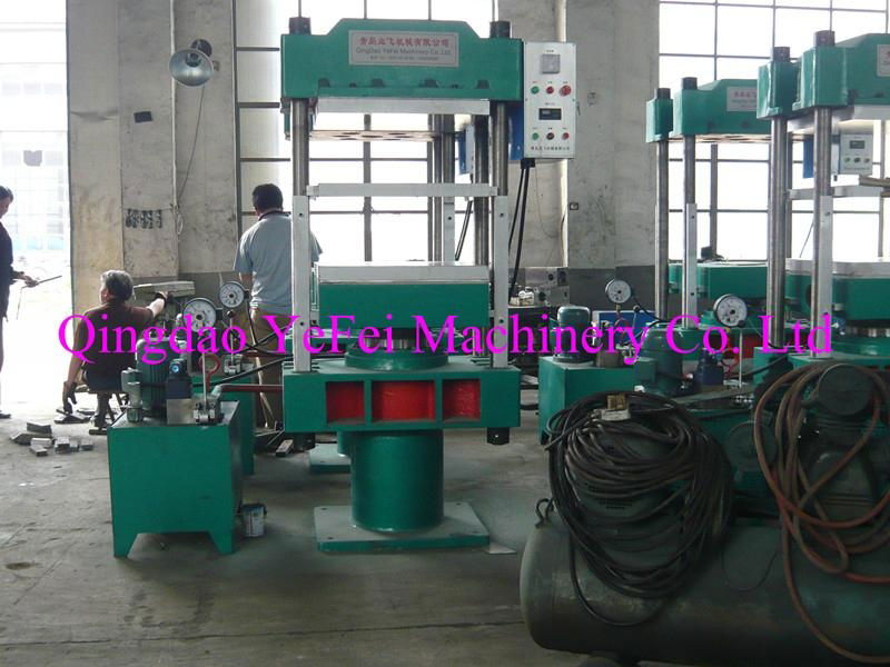 Qingdao Yefei Some Layers Four Pillars Plate Vulcanizer  5