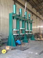 Double Molds Rubber Hydraulic Car Tyre Making Machine 2