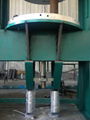 Double Molds Rubber Hydraulic Car Tyre Making Machine 5