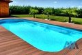 European Popular Exterior wood plastic swimming pool deck  1
