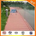 European Popular Exterior wood plastic swimming pool deck  4