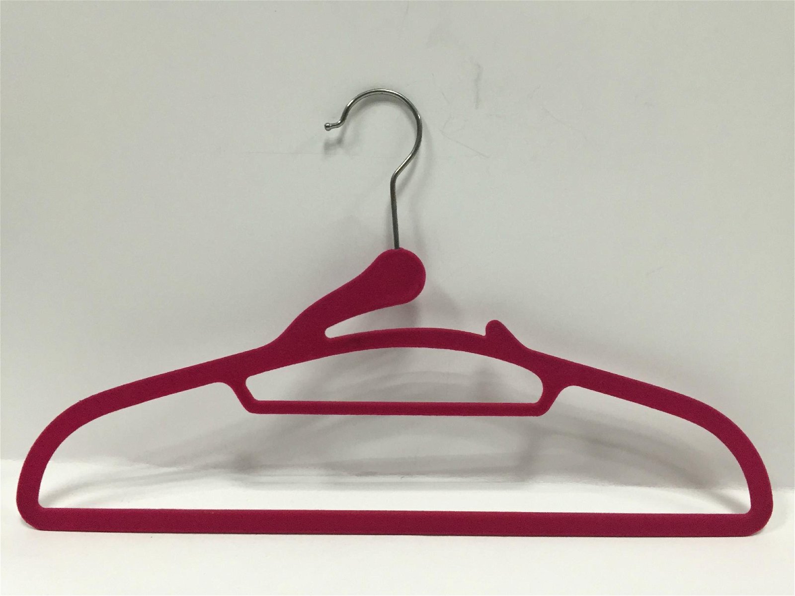 Flocked Suit Hanger with U Notches 2
