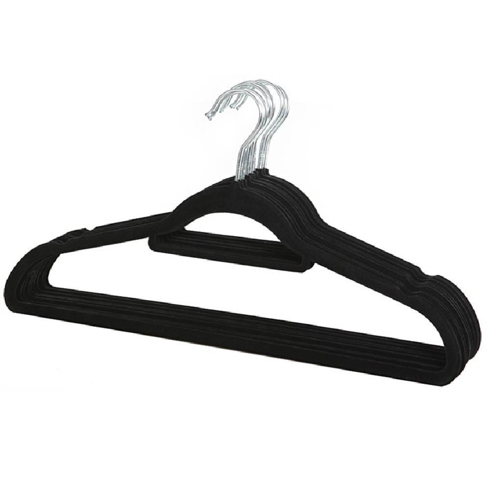 Velvet suit hanger with indent position 2