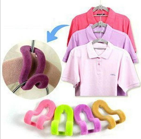 Colorful velvet mini hook hanger accessory 2