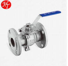 1 pc din flanged ball valve 