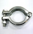 Sanitary Stainless Steel High Pressure clamps Bolted