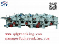 waste cotton recycling machine GM250 six roller