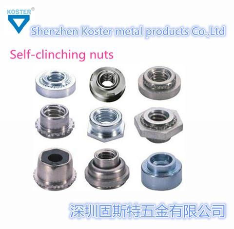 Steel metal Standard profile nuts  4