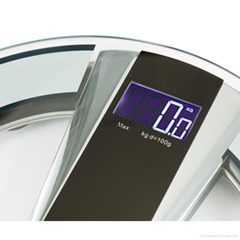 Round Glass Platform electronic weighing Scale 4