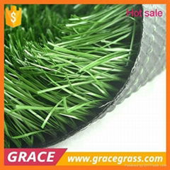 50mm bi-color high quality artificial football lawn