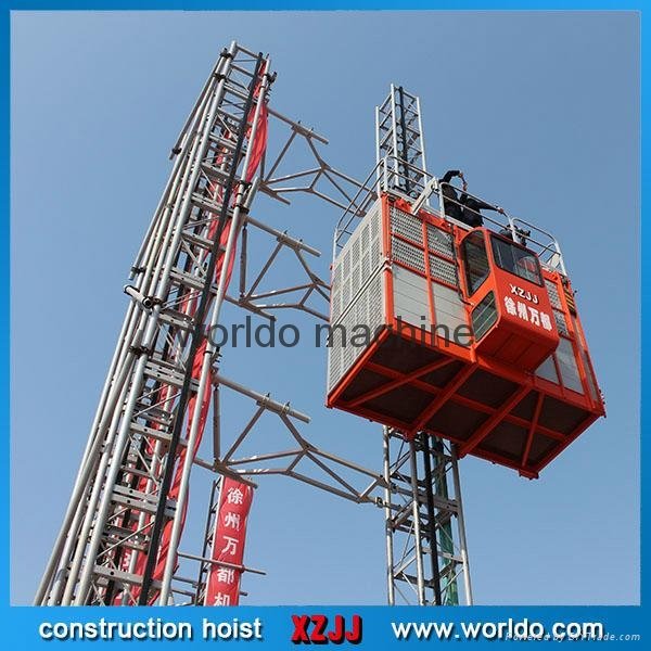 SC200/200 construction hoist manufacture from china 2