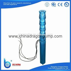 QJ deep well submersible centrifugal water pump