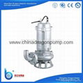 WQD/WQ Pump diving into water sludge pump  1