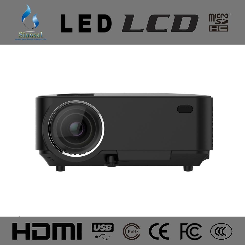 New Arrival SINO-20 Home Theater 1500 lumens HDMI Mini LCD led portable pico pro 4