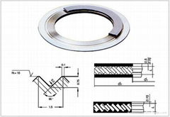 Kammprofile Gasket with Loose Outer Ring