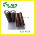 2016 Hot In stock LG hg2 18650 3000mah flat top original lg he2/lg he4/lg hg2  1