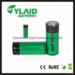 New cheapest IMR 26650 5200 3.7v 40A Cylaid Green Mod Ecig Rechargeable Battery