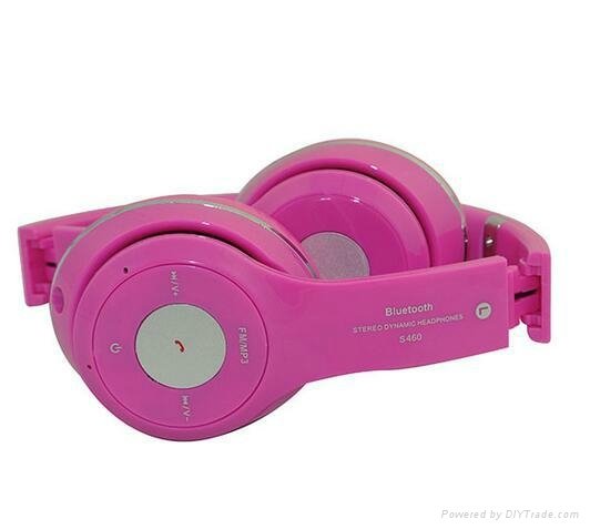 Bluetooth Headphones with FM Function, Supports MP3 Player and Recording Pen Fun