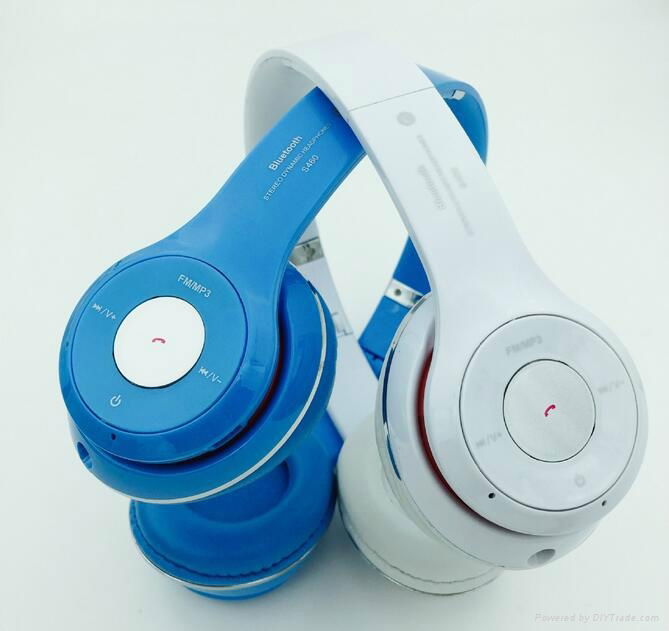 Bluetooth Headphones with FM Function, Supports MP3 Player and Recording Pen Fun 4