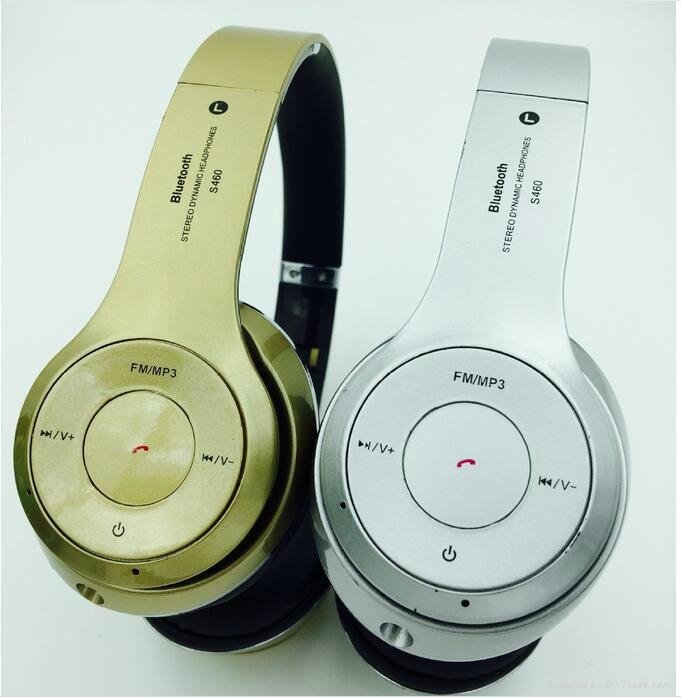 Bluetooth Headphones with FM Function, Supports MP3 Player and Recording Pen Fun 5